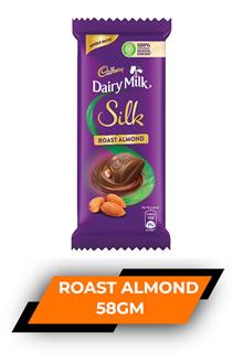 Cadbury Silk Roast Almond 58gm